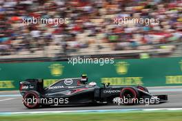 Jenson Button (GBR) McLaren MP4-31. 29.07.2016. Formula 1 World Championship, Rd 12, German Grand Prix, Hockenheim, Germany, Practice Day.