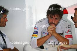 Fernando Alonso (ESP) McLaren. 29.07.2016. Formula 1 World Championship, Rd 12, German Grand Prix, Hockenheim, Germany, Practice Day.