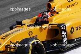 Esteban Ocon (FRA) Renault Sport F1 Team R16 Test Driver. 29.07.2016. Formula 1 World Championship, Rd 12, German Grand Prix, Hockenheim, Germany, Practice Day.