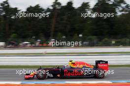 Max Verstappen (NLD) Red Bull Racing RB12. 29.07.2016. Formula 1 World Championship, Rd 12, German Grand Prix, Hockenheim, Germany, Practice Day.