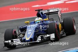 Marcus Ericsson (SWE) Sauber C35. 29.07.2016. Formula 1 World Championship, Rd 12, German Grand Prix, Hockenheim, Germany, Practice Day.