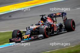 Daniil Kvyat (RUS) Scuderia Toro Rosso STR11. 29.07.2016. Formula 1 World Championship, Rd 12, German Grand Prix, Hockenheim, Germany, Practice Day.