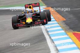 Daniel Ricciardo (AUS) Red Bull Racing RB12. 29.07.2016. Formula 1 World Championship, Rd 12, German Grand Prix, Hockenheim, Germany, Practice Day.