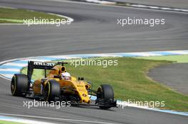 Kevin Magnussen (DEN) Renault Sport F1 Team RS16. 29.07.2016. Formula 1 World Championship, Rd 12, German Grand Prix, Hockenheim, Germany, Practice Day.
