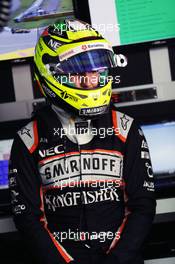 Sergio Perez (MEX) Sahara Force India F1. 29.07.2016. Formula 1 World Championship, Rd 12, German Grand Prix, Hockenheim, Germany, Practice Day.