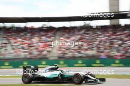 Nico Rosberg (GER) Mercedes AMG F1 W07 Hybrid. 29.07.2016. Formula 1 World Championship, Rd 12, German Grand Prix, Hockenheim, Germany, Practice Day.
