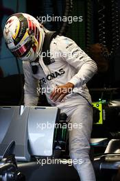 Lewis Hamilton (GBR) Mercedes AMG F1 W07 Hybrid. 29.07.2016. Formula 1 World Championship, Rd 12, German Grand Prix, Hockenheim, Germany, Practice Day.