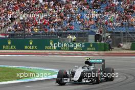 Nico Rosberg (GER) Mercedes AMG F1 W07 Hybrid. 29.07.2016. Formula 1 World Championship, Rd 12, German Grand Prix, Hockenheim, Germany, Practice Day.