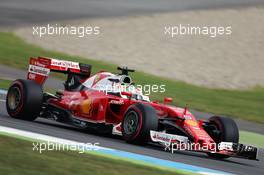 Sebastian Vettel (GER) Ferrari SF16-H. 29.07.2016. Formula 1 World Championship, Rd 12, German Grand Prix, Hockenheim, Germany, Practice Day.