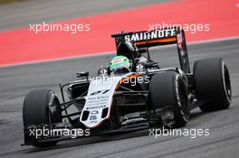 Nico Hulkenberg (GER) Sahara Force India F1 VJM09. 29.07.2016. Formula 1 World Championship, Rd 12, German Grand Prix, Hockenheim, Germany, Practice Day.