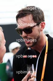 Nicholas Hoult (GBR) Actor. 31.07.2016. Formula 1 World Championship, Rd 12, German Grand Prix, Hockenheim, Germany, Race Day.