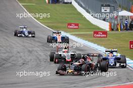 Daniil Kvyat (RUS) Scuderia Toro Rosso STR11. 31.07.2016. Formula 1 World Championship, Rd 12, German Grand Prix, Hockenheim, Germany, Race Day.