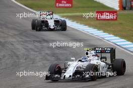 Valtteri Bottas (FIN) Williams FW38. 31.07.2016. Formula 1 World Championship, Rd 12, German Grand Prix, Hockenheim, Germany, Race Day.