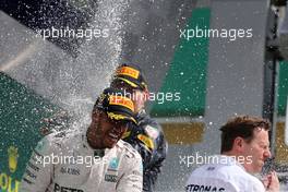 Lewis Hamilton (GBR), Mercedes AMG F1 Team  31.07.2016. Formula 1 World Championship, Rd 12, German Grand Prix, Hockenheim, Germany, Race Day.