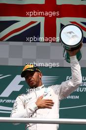 1st place Lewis Hamilton (GBR) Mercedes AMG F1 W07 . 31.07.2016. Formula 1 World Championship, Rd 12, German Grand Prix, Hockenheim, Germany, Race Day.