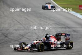 Daniil Kvyat (RUS) Scuderia Toro Rosso STR11. 31.07.2016. Formula 1 World Championship, Rd 12, German Grand Prix, Hockenheim, Germany, Race Day.