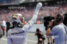 Lewis Hamilton (GBR), Mercedes AMG F1 Team  31.07.2016. Formula 1 World Championship, Rd 12, German Grand Prix, Hockenheim, Germany, Race Day.