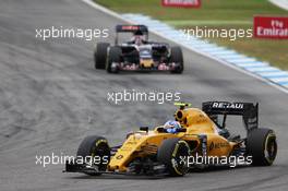 Jolyon Palmer (GBR) Renault Sport F1 Team RS16. 31.07.2016. Formula 1 World Championship, Rd 12, German Grand Prix, Hockenheim, Germany, Race Day.
