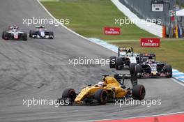 Kevin Magnussen (DEN) Renault Sport F1 Team RS16. 31.07.2016. Formula 1 World Championship, Rd 12, German Grand Prix, Hockenheim, Germany, Race Day.