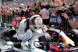 Lewis Hamilton (GBR), Mercedes AMG F1 Team  31.07.2016. Formula 1 World Championship, Rd 12, German Grand Prix, Hockenheim, Germany, Race Day.