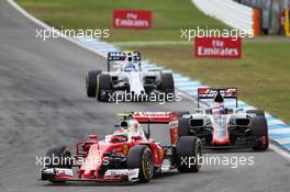 Kimi Raikkonen (FIN) Ferrari SF16-H. 31.07.2016. Formula 1 World Championship, Rd 12, German Grand Prix, Hockenheim, Germany, Race Day.