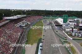Marcus Ericsson (SWE) Sauber C35. 31.07.2016. Formula 1 World Championship, Rd 12, German Grand Prix, Hockenheim, Germany, Race Day.
