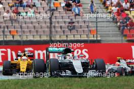 Lewis Hamilton (GBR) Mercedes AMG F1 W07 Hybrid. 31.07.2016. Formula 1 World Championship, Rd 12, German Grand Prix, Hockenheim, Germany, Race Day.