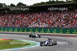 Felipe Nasr (BRA) Sauber C35. 31.07.2016. Formula 1 World Championship, Rd 12, German Grand Prix, Hockenheim, Germany, Race Day.