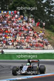 Nico Hulkenberg (GER) Sahara Force India F1 VJM09. 31.07.2016. Formula 1 World Championship, Rd 12, German Grand Prix, Hockenheim, Germany, Race Day.