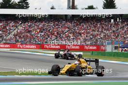 Kevin Magnussen (DEN) Renault Sport F1 Team RS16. 31.07.2016. Formula 1 World Championship, Rd 12, German Grand Prix, Hockenheim, Germany, Race Day.