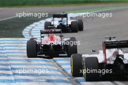 Carlos Sainz Jr (ESP) Scuderia Toro Rosso STR11. 31.07.2016. Formula 1 World Championship, Rd 12, German Grand Prix, Hockenheim, Germany, Race Day.