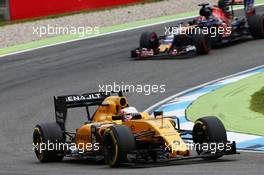 Kevin Magnussen (DEN) Renault Sport F1 Team RS16. 31.07.2016. Formula 1 World Championship, Rd 12, German Grand Prix, Hockenheim, Germany, Race Day.