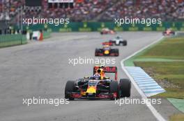 Max Verstappen (NLD) Red Bull Racing RB12. 31.07.2016. Formula 1 World Championship, Rd 12, German Grand Prix, Hockenheim, Germany, Race Day.