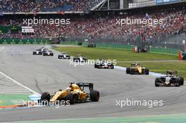 Kevin Magnussen (DEN) Renault Sport F1 Team RS16. 31.07.2016. Formula 1 World Championship, Rd 12, German Grand Prix, Hockenheim, Germany, Race Day.