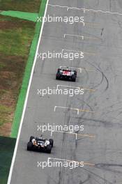 Sergio Perez (MEX) Sahara Force India F1 VJM09. 31.07.2016. Formula 1 World Championship, Rd 12, German Grand Prix, Hockenheim, Germany, Race Day.