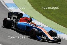 Rio Haryanto (IDN), Manor Racing  30.07.2016. Formula 1 World Championship, Rd 12, German Grand Prix, Hockenheim, Germany, Qualifying Day.