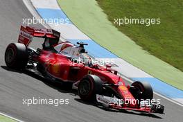Sebastian Vettel (GER), Scuderia Ferrari  30.07.2016. Formula 1 World Championship, Rd 12, German Grand Prix, Hockenheim, Germany, Qualifying Day.