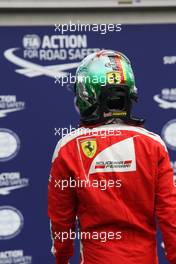Sebastian Vettel (GER) Ferrari in parc ferme. 30.07.2016. Formula 1 World Championship, Rd 12, German Grand Prix, Hockenheim, Germany, Qualifying Day.