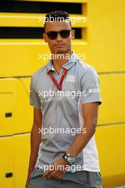 Pascal Wehrlein (GER) Manor Racing. 30.07.2016. Formula 1 World Championship, Rd 12, German Grand Prix, Hockenheim, Germany, Qualifying Day.