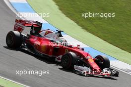 Sebastian Vettel (GER), Scuderia Ferrari  30.07.2016. Formula 1 World Championship, Rd 12, German Grand Prix, Hockenheim, Germany, Qualifying Day.