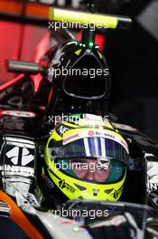 Sergio Perez (MEX) Sahara Force India F1 VJM09. 30.07.2016. Formula 1 World Championship, Rd 12, German Grand Prix, Hockenheim, Germany, Qualifying Day.