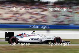 Valtteri Bottas (FIN) Williams FW38. 30.07.2016. Formula 1 World Championship, Rd 12, German Grand Prix, Hockenheim, Germany, Qualifying Day.