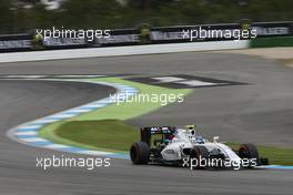 Valtteri Bottas (FIN) Williams FW38. 30.07.2016. Formula 1 World Championship, Rd 12, German Grand Prix, Hockenheim, Germany, Qualifying Day.