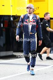 Carlos Sainz Jr (ESP) Scuderia Toro Rosso. 30.07.2016. Formula 1 World Championship, Rd 12, German Grand Prix, Hockenheim, Germany, Qualifying Day.