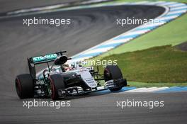 Lewis Hamilton (GBR) Mercedes AMG F1 W07 Hybrid. 30.07.2016. Formula 1 World Championship, Rd 12, German Grand Prix, Hockenheim, Germany, Qualifying Day.