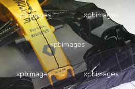 Renault Sport F1 Team RS16 in parc ferme conditions. 31.07.2016. Formula 1 World Championship, Rd 12, German Grand Prix, Hockenheim, Germany, Race Day.