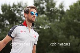 Romain Grosjean (FRA) Haas F1 Team. 31.07.2016. Formula 1 World Championship, Rd 12, German Grand Prix, Hockenheim, Germany, Race Day.