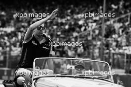 Daniil Kvyat (RUS) Scuderia Toro Rosso on the drivers parade. 31.07.2016. Formula 1 World Championship, Rd 12, German Grand Prix, Hockenheim, Germany, Race Day.