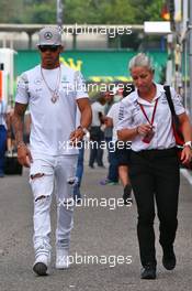 Lewis Hamilton (GBR) Mercedes AMG F1. 31.07.2016. Formula 1 World Championship, Rd 12, German Grand Prix, Hockenheim, Germany, Race Day.