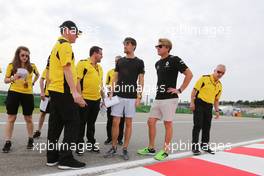 Jolyon Palmer (GBR), Renault Sport F1 Team  28.07.2016. Formula 1 World Championship, Rd 12, German Grand Prix, Hockenheim, Germany, Preparation Day.